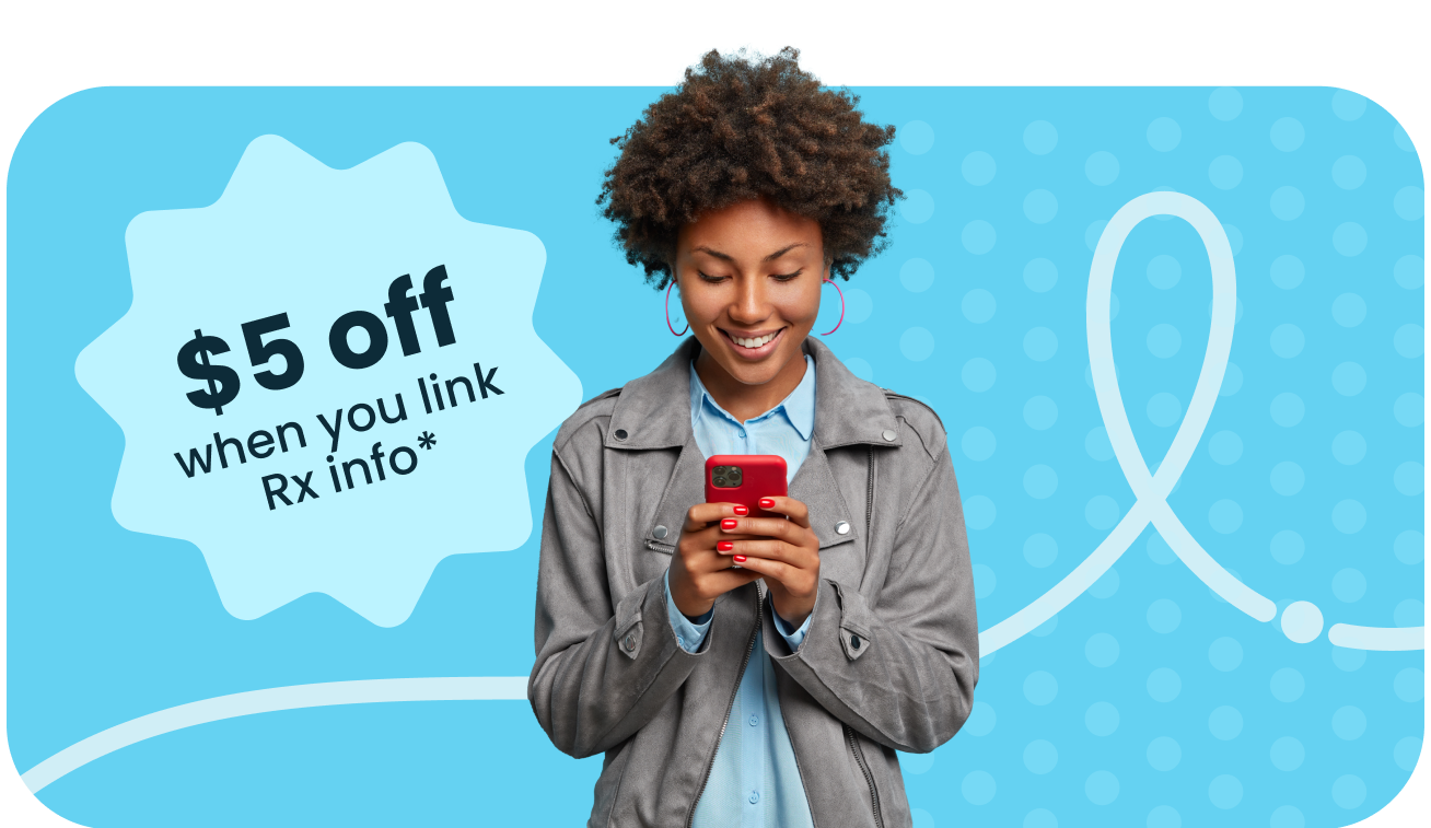 $5 Off when you link RX info
